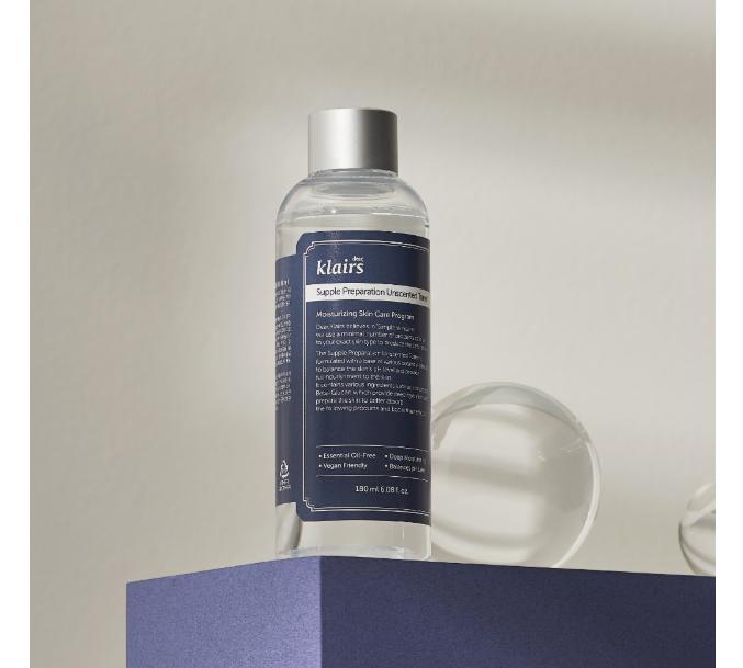 

Fragrance-Free K-Beauty Toner – Klairs Supple Preparation 180ml 180ml