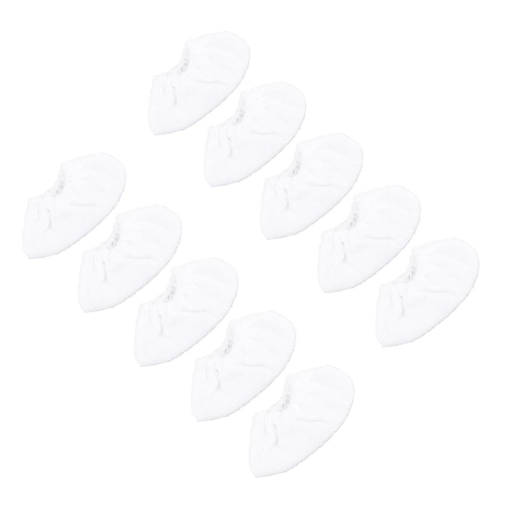 10pcs Handheld Steam Mop Pads Steam Cleaner Microfiber Cloths Cover Replacement Accessories for Stea