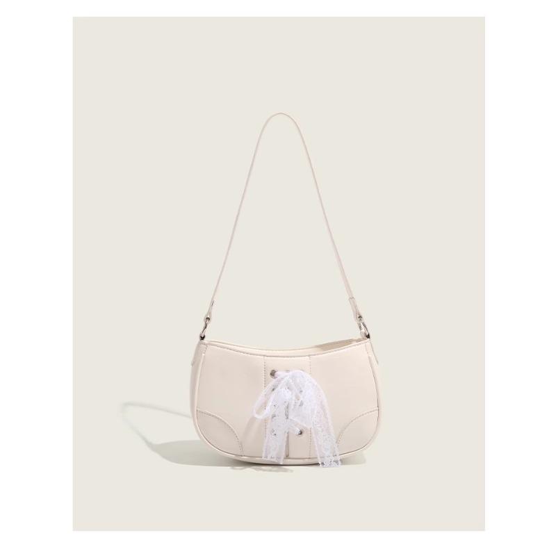

Новая модная кружевная сумка через плечо с бантом для женщин белый