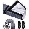 Portable AC Exhaust Hose Insulated Cover - Sun Shade & Dustproof Sleeve