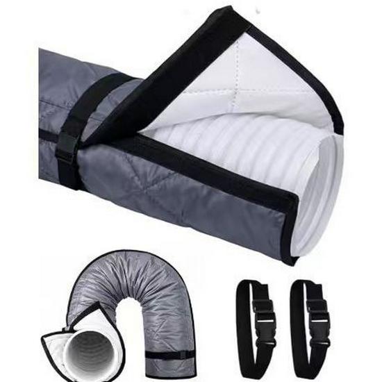 Portable AC Exhaust Hose Insulated Cover - Sun Shade & Dustproof Sleeve