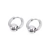 Unisex Accessories Stainless Steel Geometric Hoop Earrings Stud Earring Drop Earring Jewelry Set