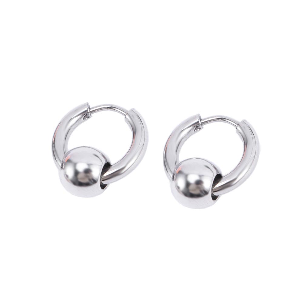 Unisex Accessories Stainless Steel Geometric Hoop Earrings Stud Earring Drop Earring Jewelry set