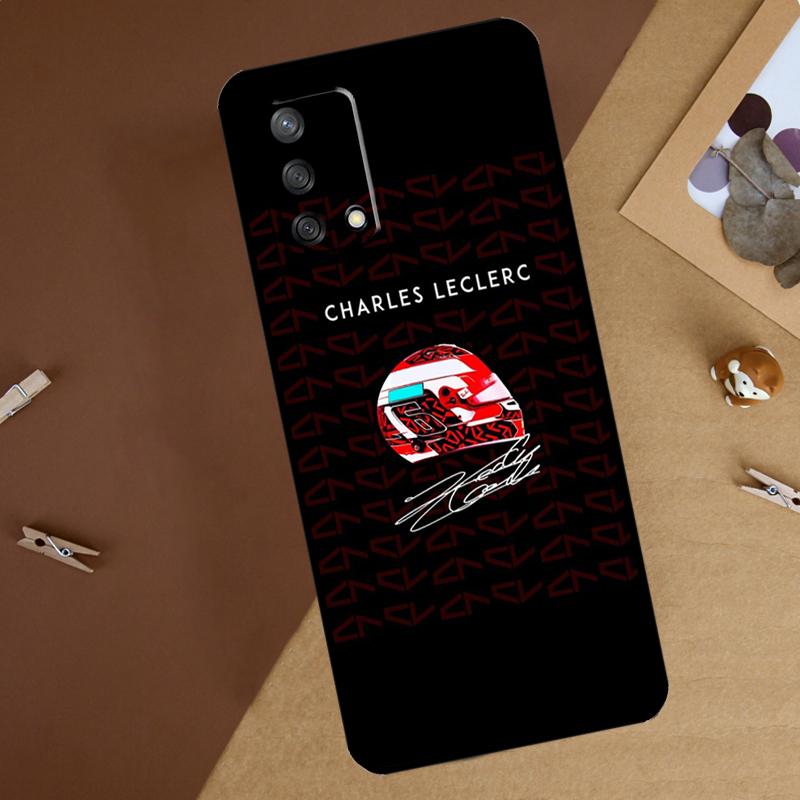 Formula 1 F1 Charles Leclerc Case For OPPO A16 A15 A5 A9 A31 A53 A52 A72 A83 A91 A93 A54 A74 A94 Find X3 X5 Pro Cover