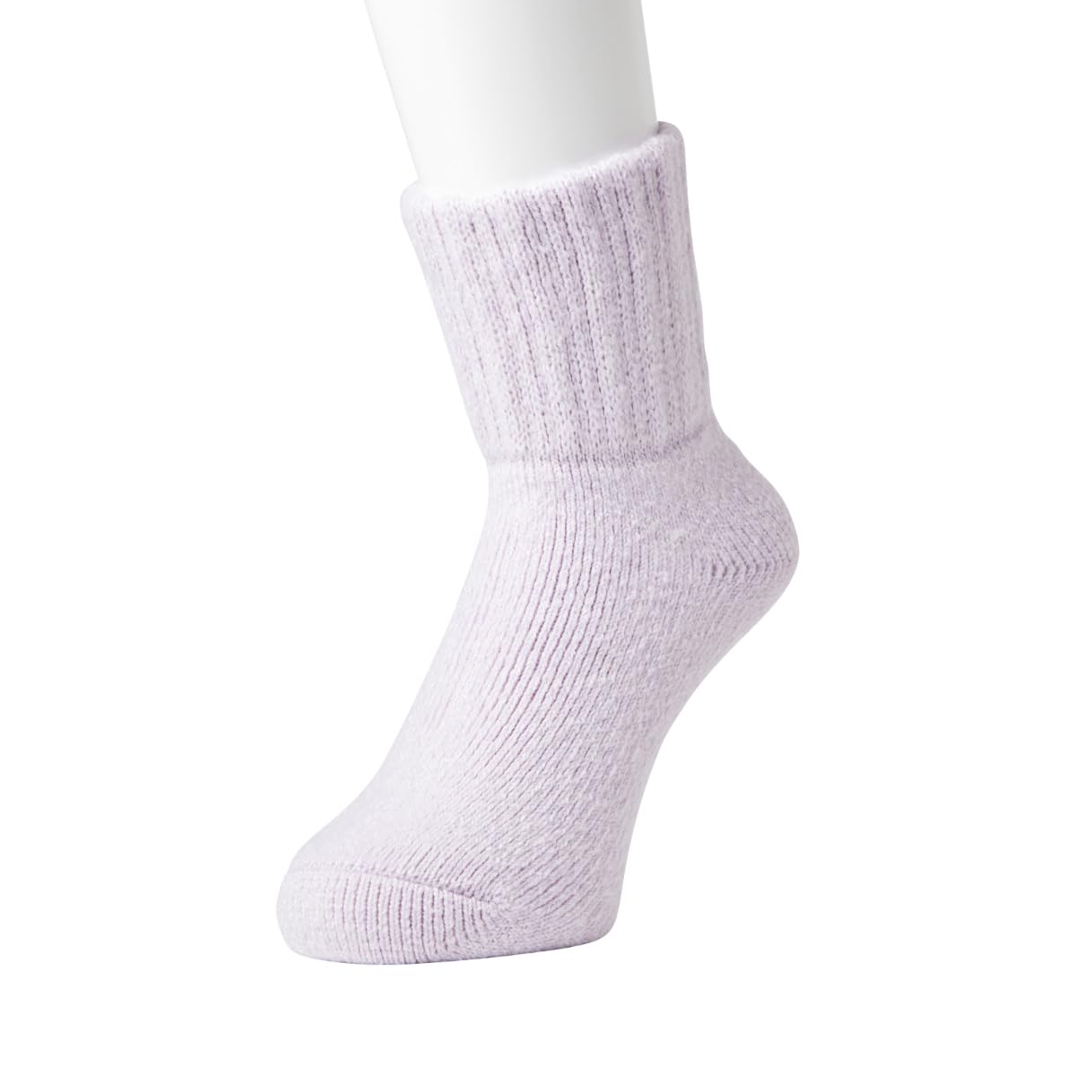 

Okamoto Hakuraku Pile Extra Made in Sizes cm Pale Lilac Women s Socks, Non-Slip, Thick, Japan, 22.0 - 24.0 cm,