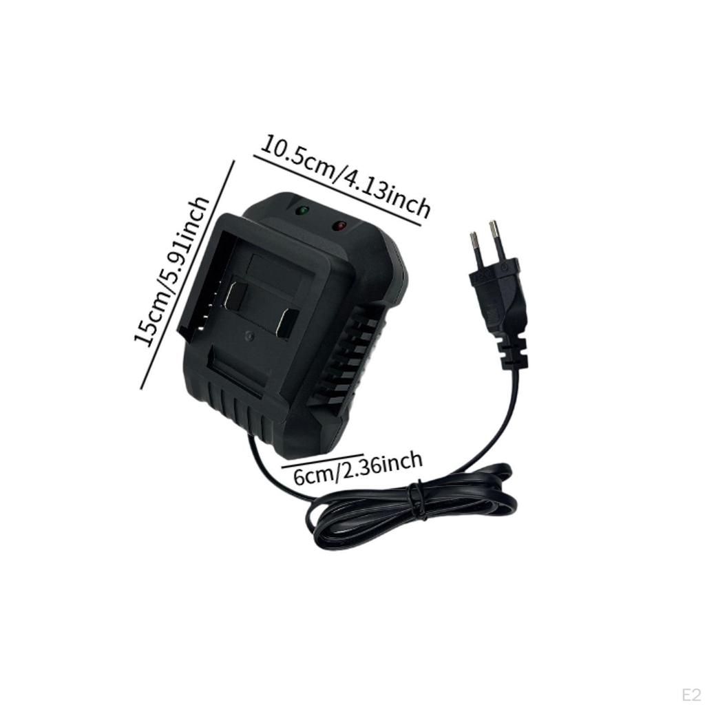 21V Battery Charge with Light Indicator Efficient High Performance Compact Station Power Tool