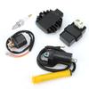 CDI Box Kit with Spark Plug Ignition Coil 30500?HN1?003 Replacement for Sportrax 400 TRX400EX 2x4