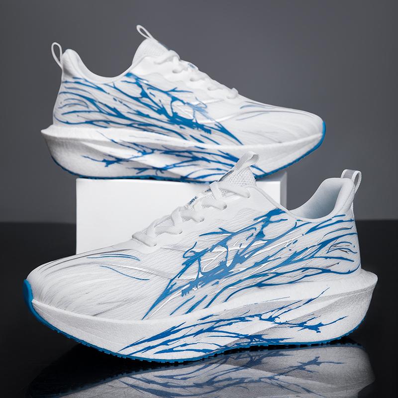 Men'S Lightweight Breathable Running Shoes Non-Slip Cushioning Sneakers For Athletic Training Jogging Gym Walking Outdoor Sports