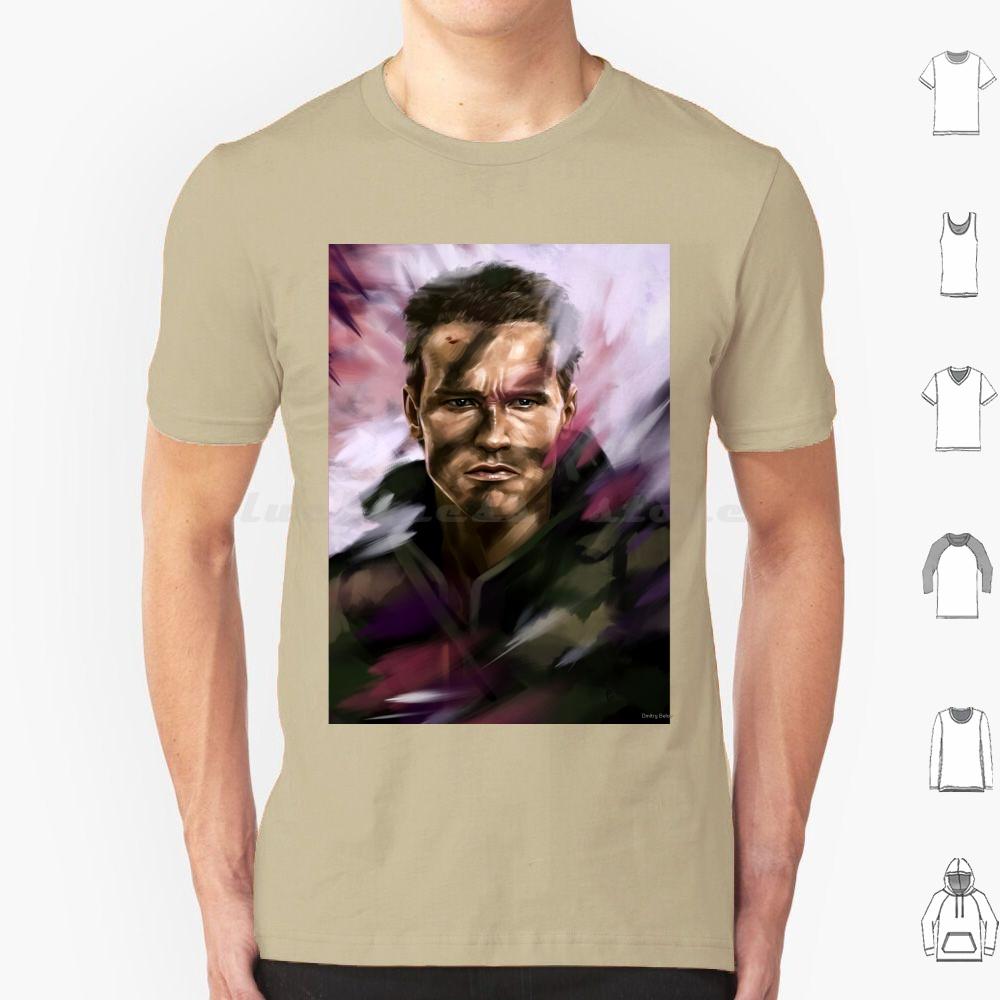 Commando T Shirt 6xl Cotton Cool Tee Commando American Action Film Movie Arnold Schwarzenegger Arnold Schwarzenegger Hero Power