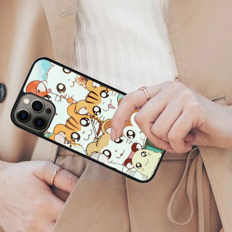 Cute Funny Hamster Funda Magnetic Phone Case For APPLE iPhone 17 Air 16 14 13 12 Pro Max 15 Plus Wireless With MagSafe Cover