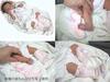 Set of for Newborns To 6 Baby White 2, Months, 9cm, Socks, Knee-high Socks, 660852,