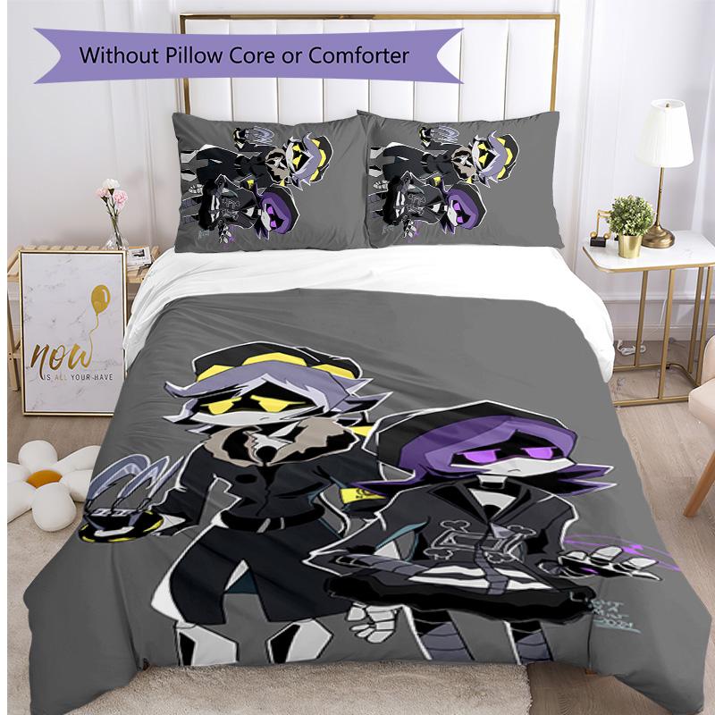 Set Lenzuola con Stampa Droni Assassini 3 Pezzi Copripiumino Traspirante Morbido Federe Set Lavabile Decorazione Camera da Letto Regalo per la Casa
