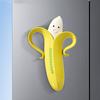 Scraper Knife Banana Shape Wall-Mounted Floor Drain Hair Remover Strong Clamping Hair Removal Scraper Knife Hair Cleaning Tool