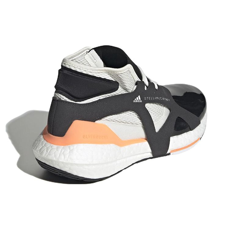 Stella McCartney X Adidas Ult Comfortable Durable High-Top Running Shoes Women Sneakers Black White Orange GY4411