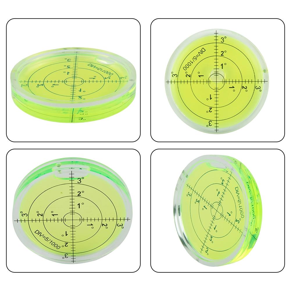 Superior PMMA Circular Bubble Level for Pool Tables and Equipment