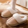 Cotton slippers medium help winter bag and indoor home warmth plush cotton shoes winter