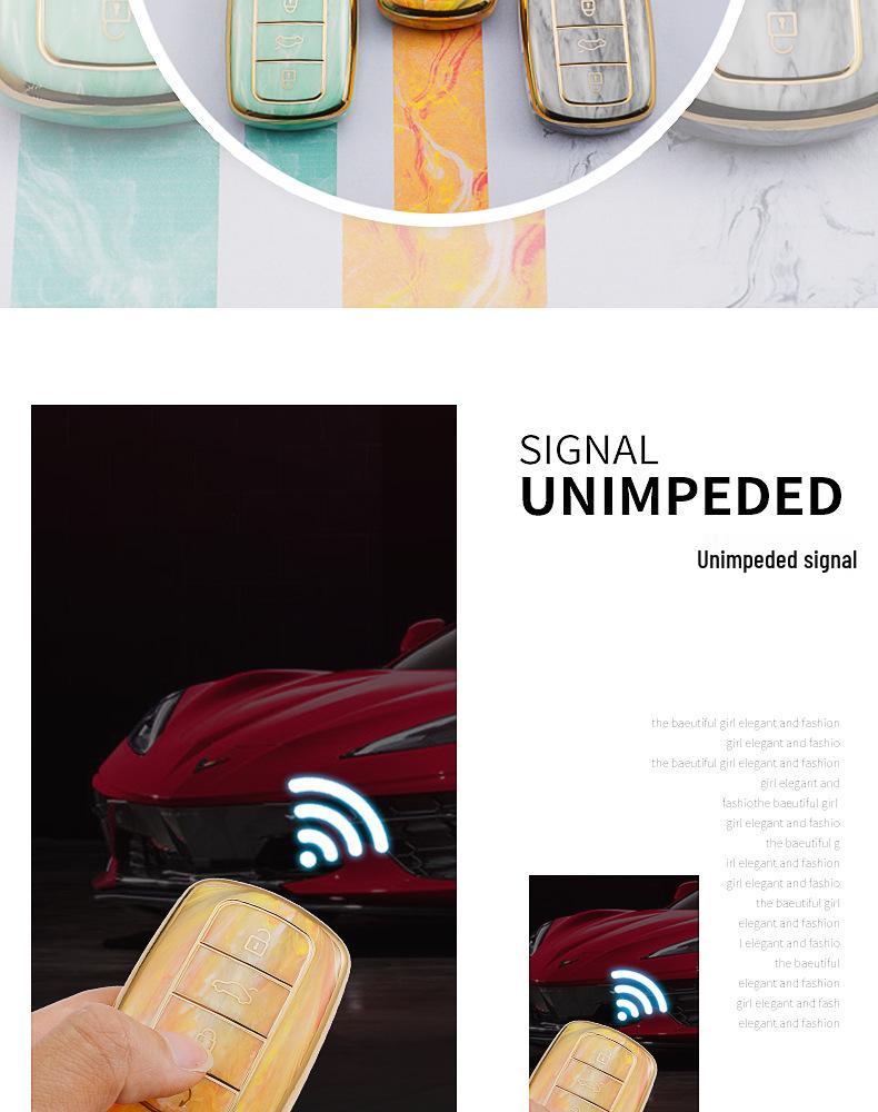 Chery Car Key Cover for Tiggo 8plus & Arrizo 5PLUS - TPU Protective Shell