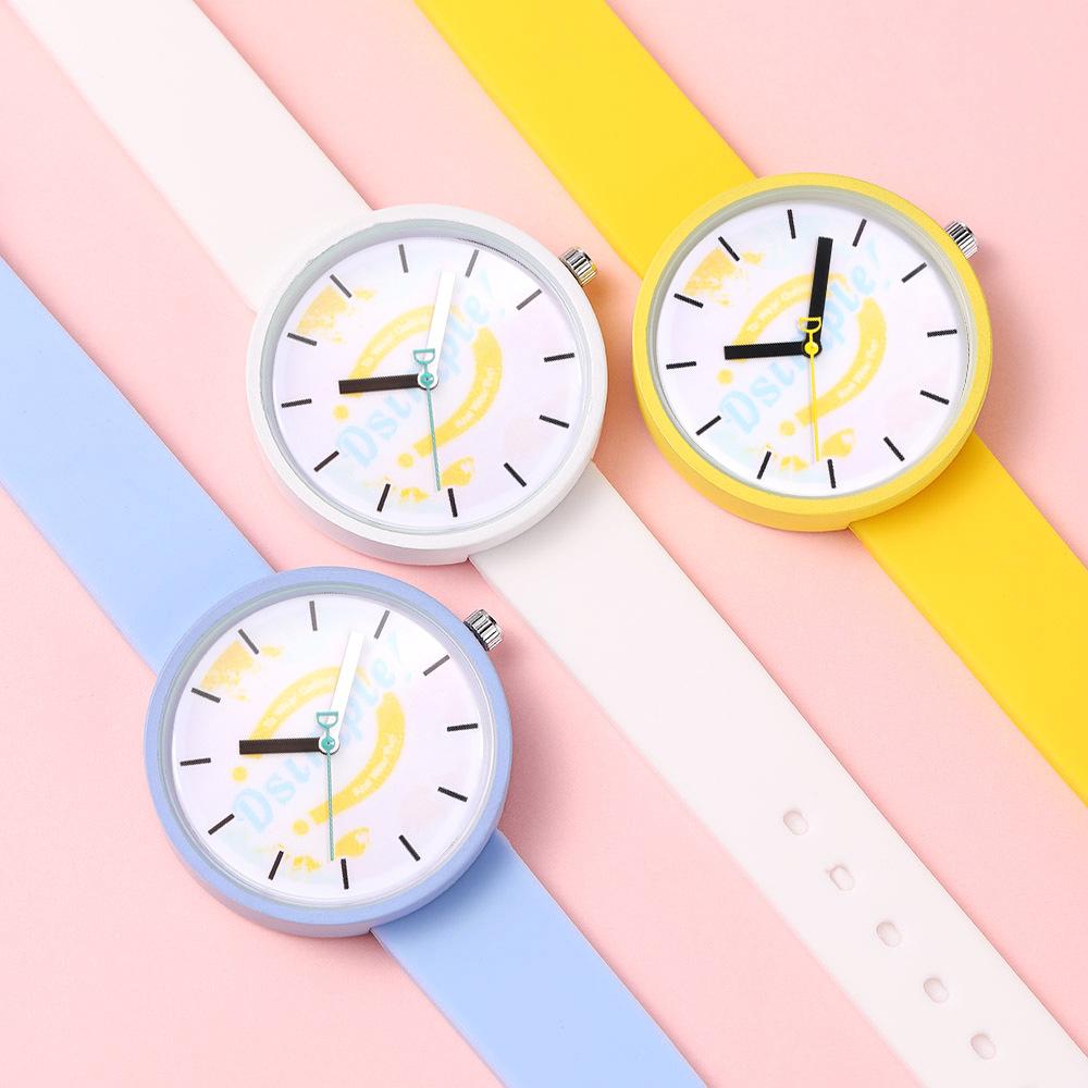 Personality Trend Creative Silicone Cute Student Ladies Watch Quartz Watch