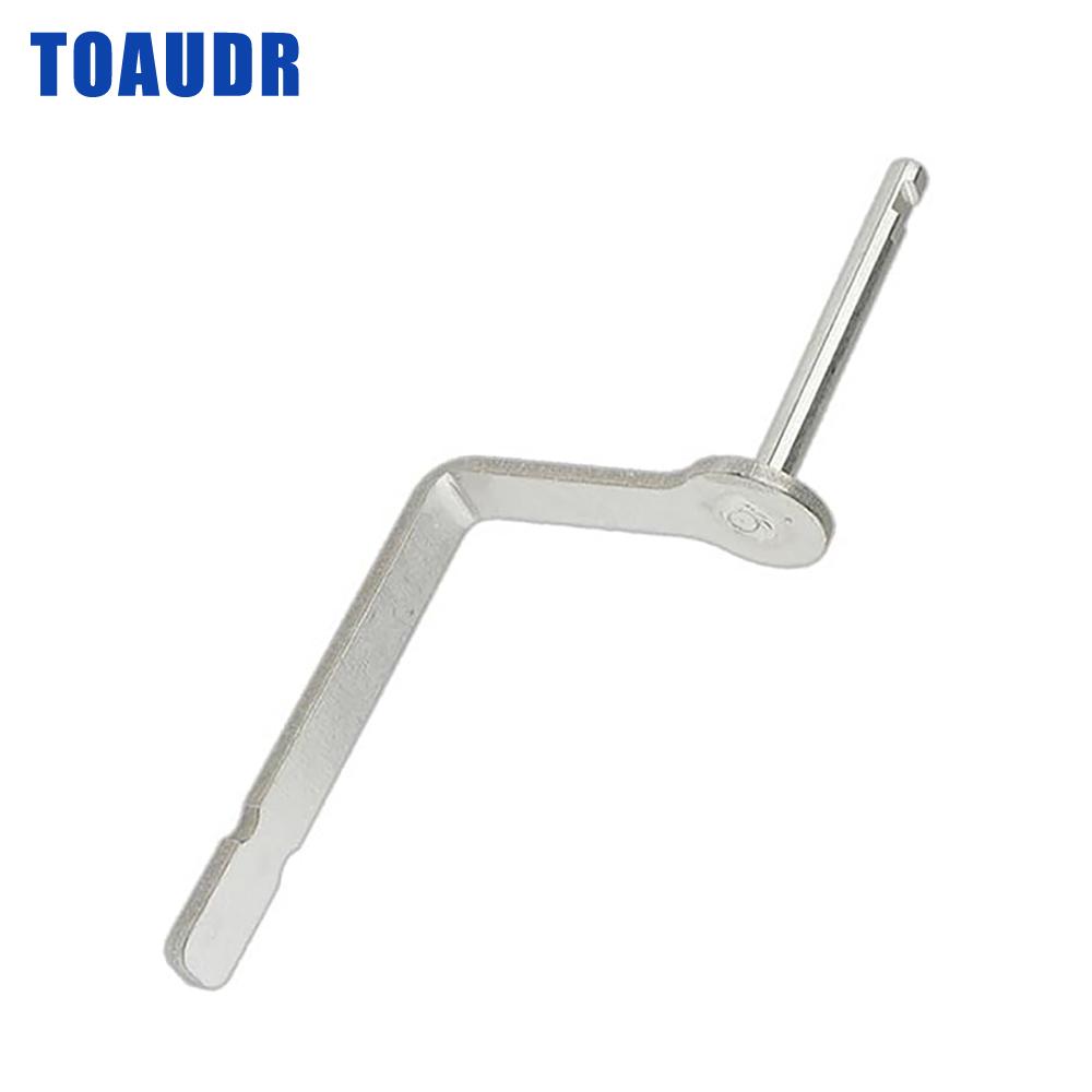 

65W-43630-11 Bent Shaft Assembly for Yamaha Engines and Outboard Engines, 65W-436301100 серебряный