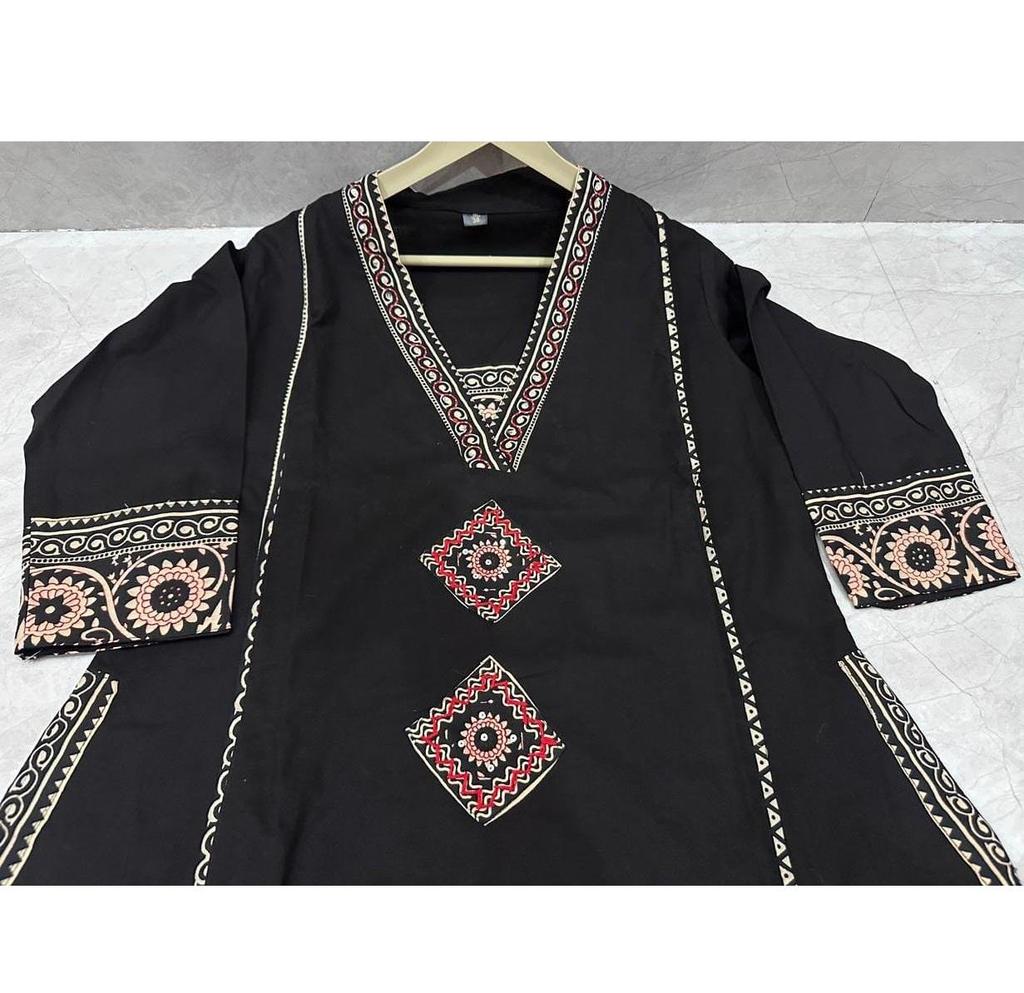 Women Bollywood Cotton Top Tunic Kurta Pant Dupatta Set Indian Designer Ethnic Wear Salwar Suit