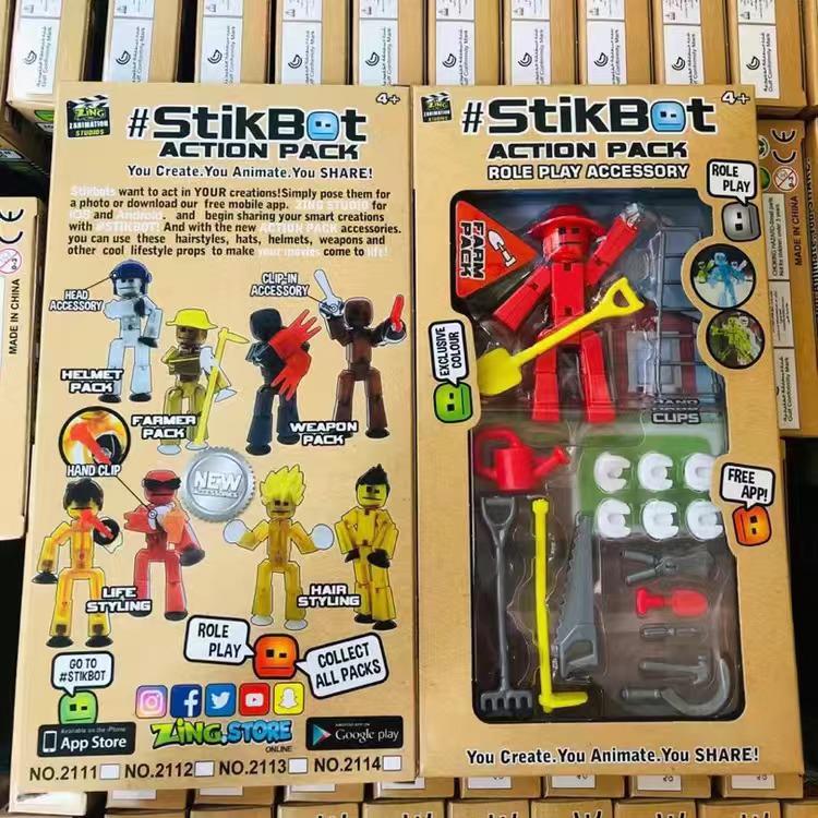 Le Toys Twisty Stickman: Creative Changeable Doll with Suction Cup