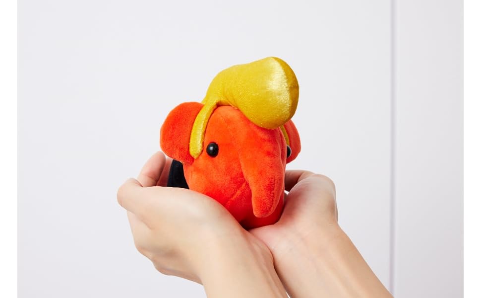 DomDom Hamburger FANBOOK 2 Tsumuzou Gold Pompadour Ball Chain Plush Toy Brand Ver. (Takarajimasha Mook)