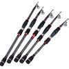 SOUGAYILANG Fishing Rod Portable Carbon Fiber Telescopic Fishing Pole 1.8m-3.0m Fishing Tackle Tools