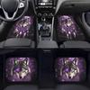 4pcs Wolf Car Floor Mats Set - Non-Slip All-Weather Fit for Cars  SUVs  Purple Wolf & Design  - Heavy-Duty Full Set with Front & Rear Seats  Trucks