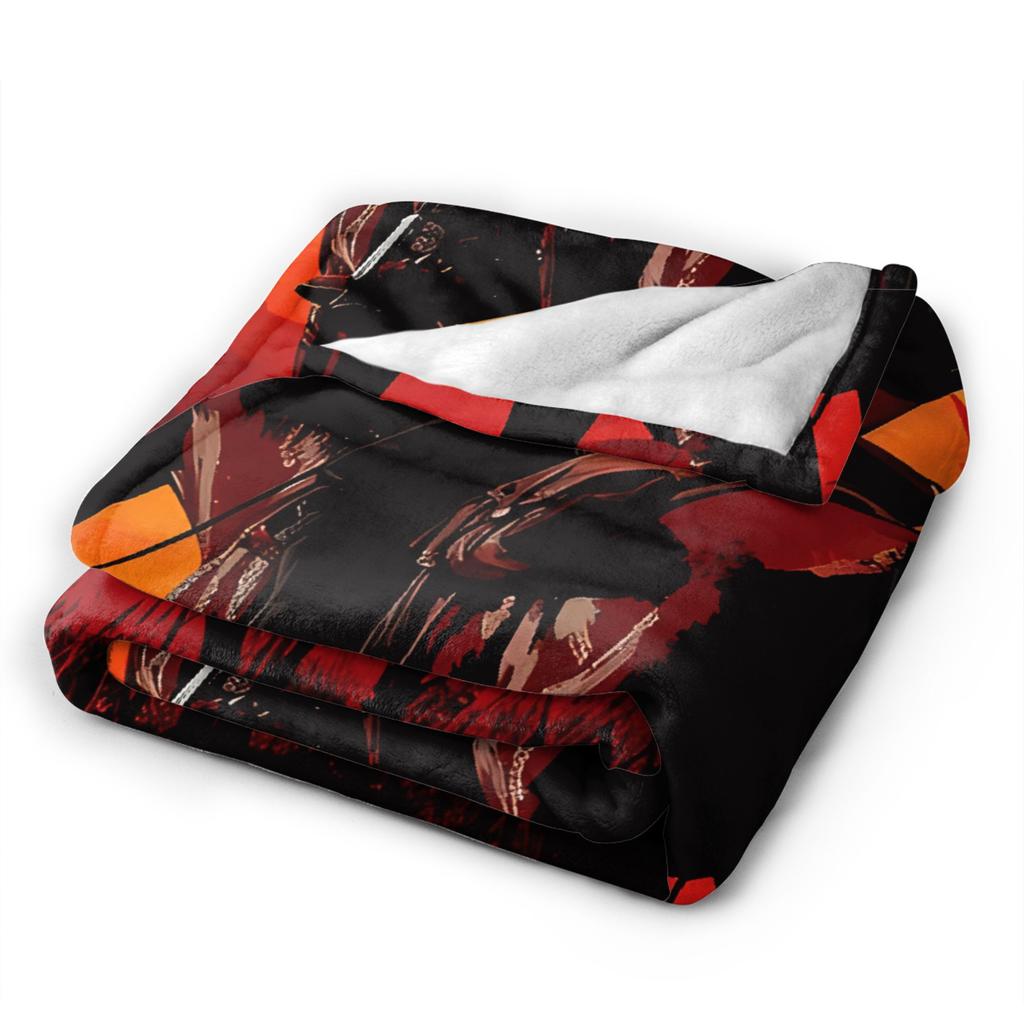 Warm Soft Blanket Travel Office Arthur Morgan  RDR 2 West Cowboy Vintage Bedding Throws  Flannel Bedspread For Sofa Bed Cover