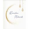 Ramadan Mubarak Decor Canvas Painting Ramadan Blessing Gift Eid Wall Art Decoration Poster Home Bedroom Living Room Decoration