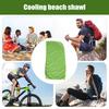 Cooling Hoodie Towel For Men Quick Drying Sweat Towel Wraps For Neck And Face Refreshing Skin-Friendly Cold Rags For Camping