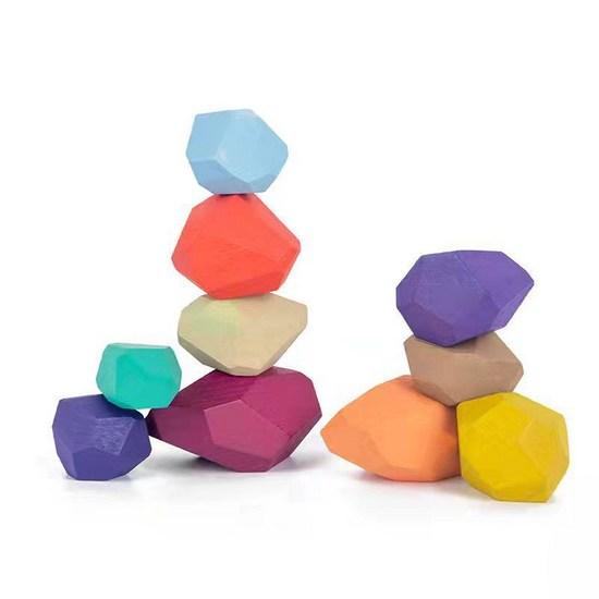 Senior Citizen Filial Piety Prevence demence Hra Puzzle Hrát Stone Block Jenga Stacking Game Rozvoj mozku, oblíbená korejská hra