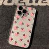 Rosa Herz Handyhülle Für IPhone 16 Pro Max 15 14 13 12 11 XS X XR 7 8 Plus SE Hülle Robuster Stoßfänger Harte Rückseite