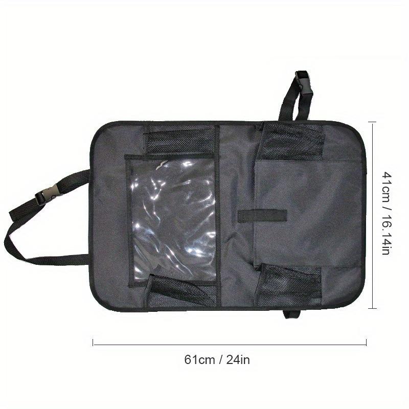 New Universal Car Seat Back Organizer with Touch Screen Tablet Holder Car Backseat Storage Bag Multi-Pocket Car Seat Organizer