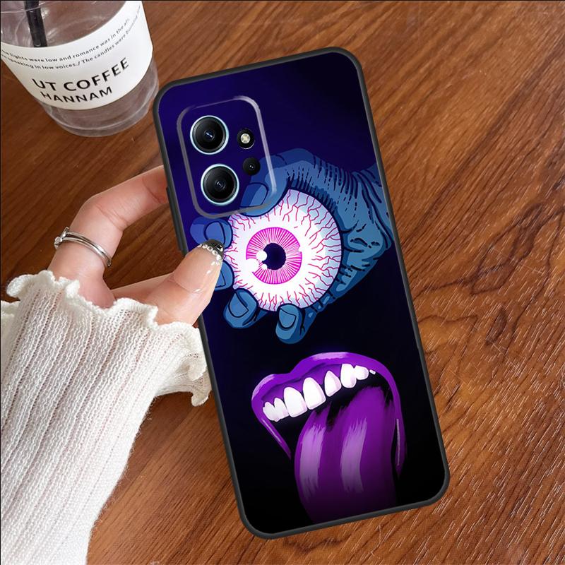 Hands with Eyes Case For Xiaomi Redmi 13C 14C 10C 12C Redmi Note 14 12 11 9 10 13 Pro 9S 10S 11S 12S Cover