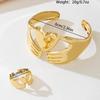 Fashion  Jewelry Set Bracelet Ring  For Women Ladies