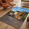 Shaun Sheep Washable Door Mat Durable Anti-slip Backing Non-slip Bottom Pet-friendly Living Room Elegant Luxury Rug Holiday Home Gift