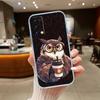 Cartoon Art Owl Phone Case for Motorola G14 G15 G24 G30 G31 G32 G34 G41 G42 G51 G52 G50 G60S G60 G62 G72 G71 G73 G84 G85 G200 E32