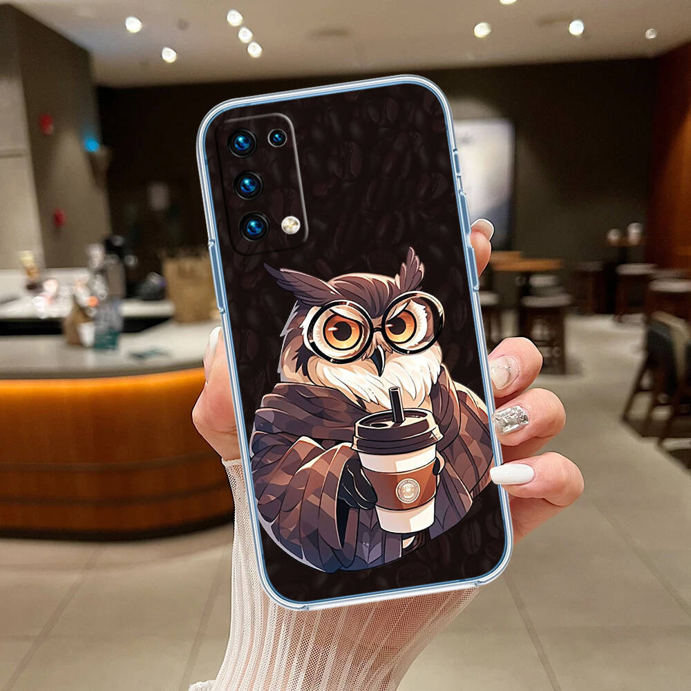 Cartoon Art Owl Phone Case for Motorola G14 G15 G24 G30 G31 G32 G34 G41 G42 G51 G52 G50 G60S G60 G62 G72 G71 G73 G84 G85 G200 E32