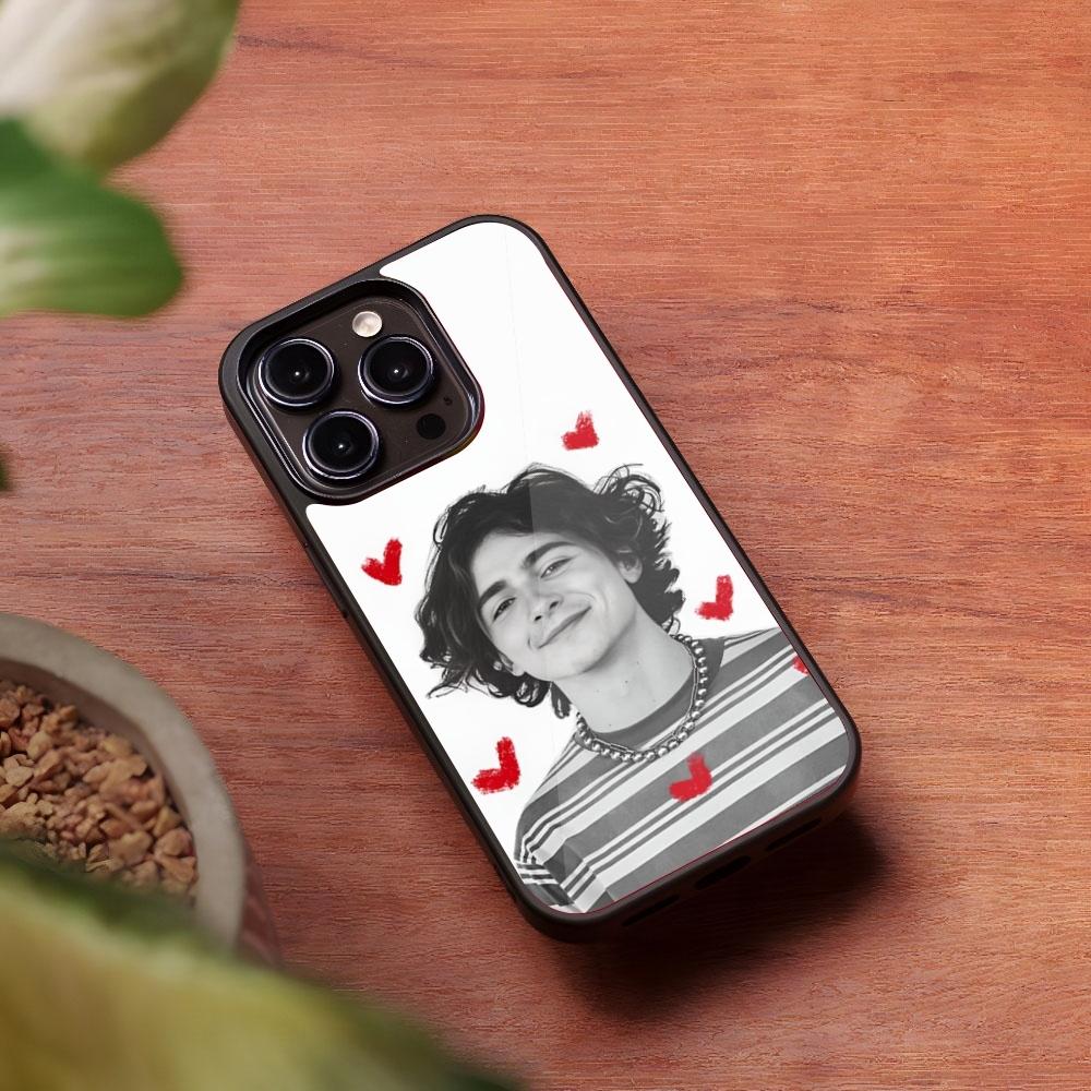 Timothee Chalamet Actor Phone Case for Iphone 16 15 14 13 Pro Max 12 11 Mini 7 8 Plus Se Xr X Xs Fundas Shell PC+TPU Cover
