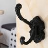 Nordic Styles Without Drilling Over Door Hook Alloy Rustproof Hanger for Coat Bags Towels Bathroom Storage