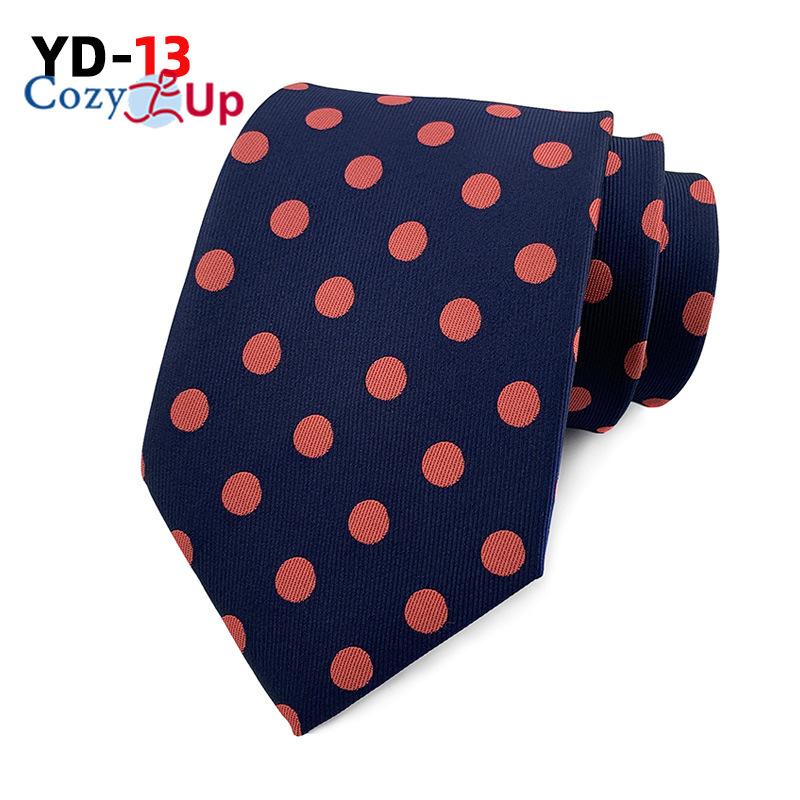 3.15" Fashion Wave Dot PaisleyTies Cravată pentru bărbați Circle Dot pentru nuntă