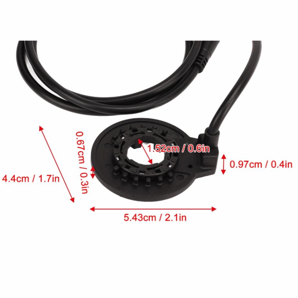 Dualer Hall E-Bike Hilfssensor 36V/48V Tretlager-Sensor Elektrofahrrad