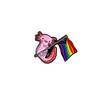 Creative Rainbow Series Oil Drip Brooch Set Metal Commemorative Badge Clothing Backpack Decorative Pin