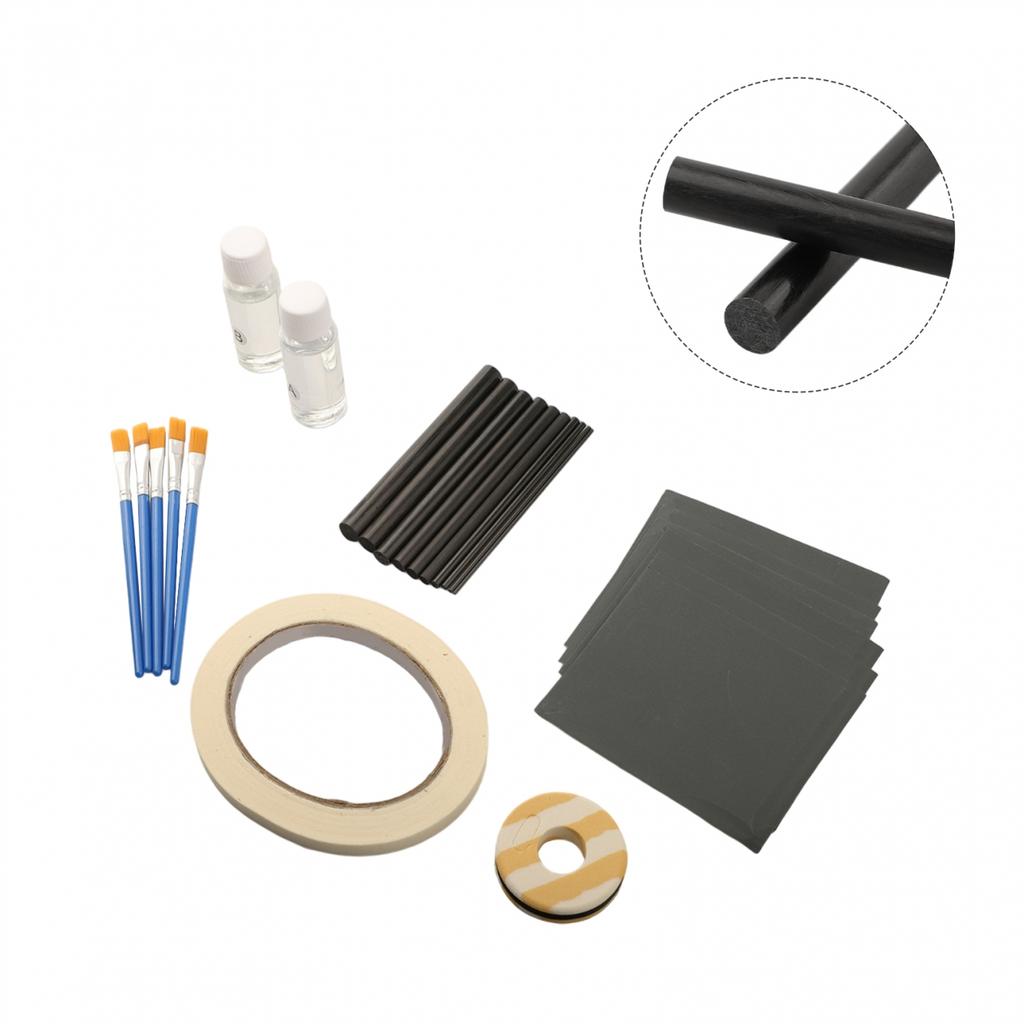 Fishing Rod Repair Kit,Fishing Pole Eyelet Ceramic Insert Eyes Repair 32in1