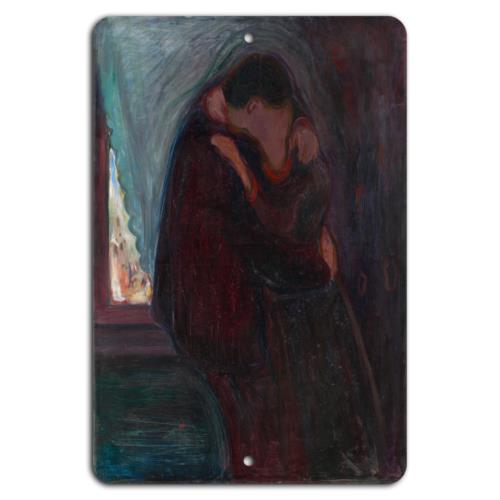 Silent Embrace Capturing the Depths of EmotionAluminumtin sign 20x30cm（7.8x11.8inch）