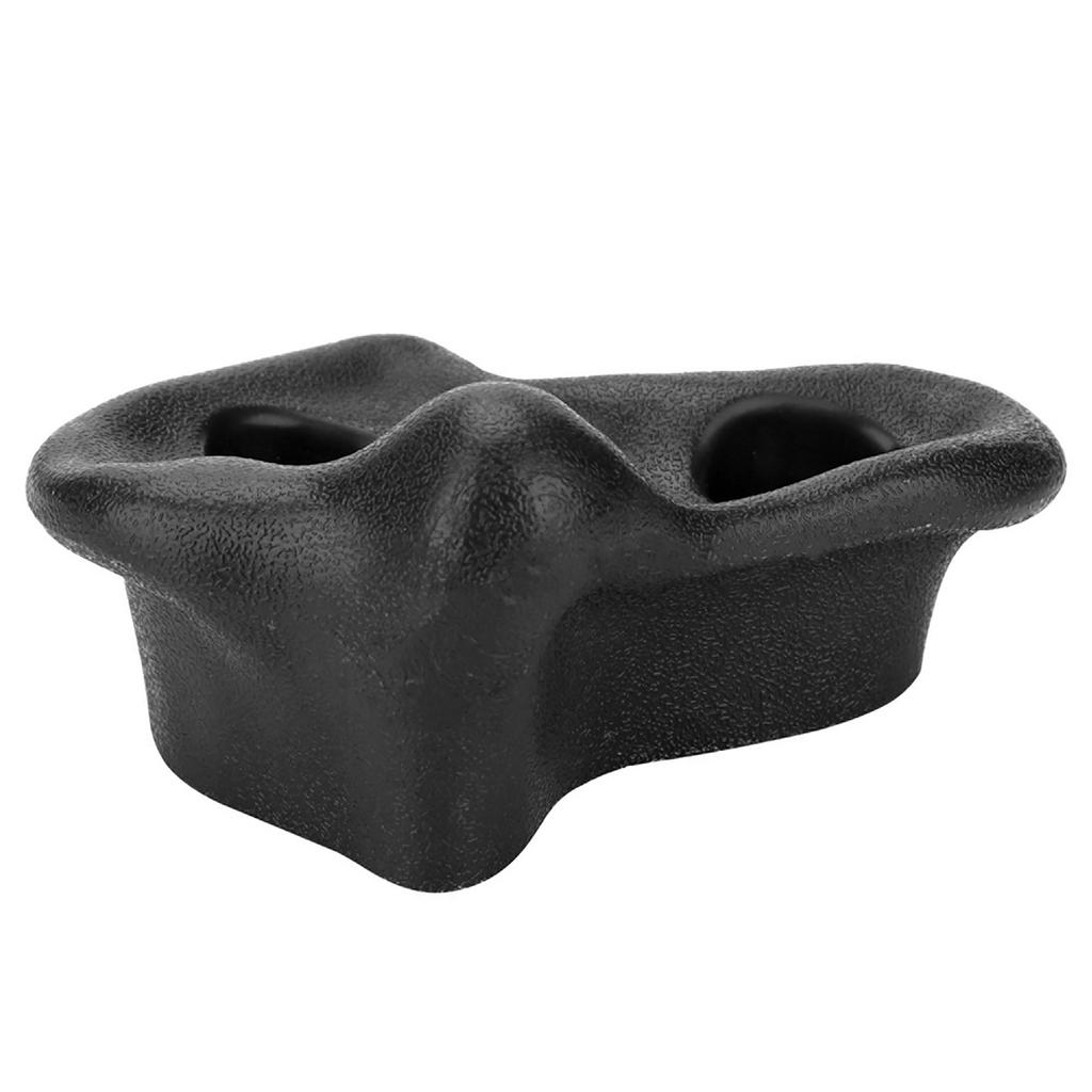 10PCS Plastic Textured Rock Climbing Stone Rocks Wall Stones Kids Assorted Kit Bolt Black