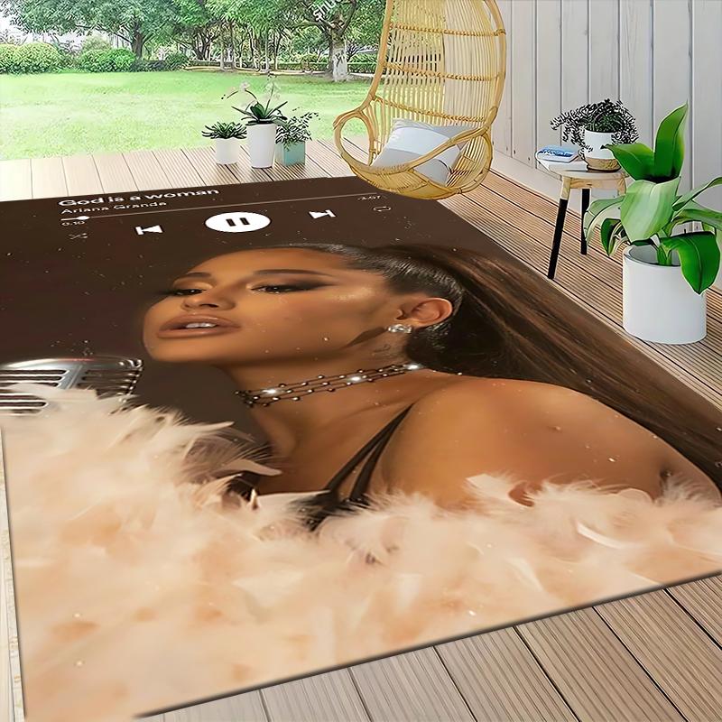 Music Video Artwork Carpet Rug Soft Washable Antislip Home Living Room Sofa Mats Personalized Christmas Rug