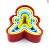 7Stlyes Plastic Biscuit Molds Biscuit Molds Vegetable Cutter Moldes Galletas DIY Cooking Tools