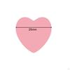 500Pcs Heart Stickers Roll Love Paper Label Card Making Decoration for Valentine's